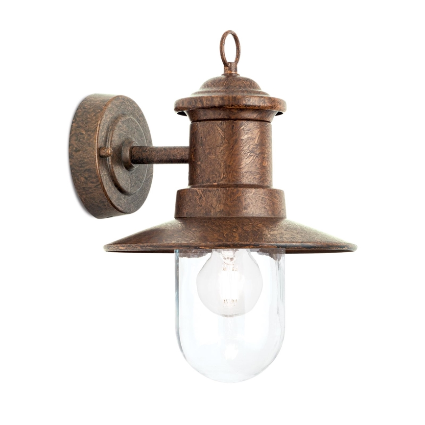 Applique da esterno LEONIE 1xE27/60W/230V IP44 bronzo