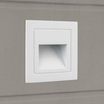 LED Lampada da incasso LORO LED/2W/230V IP65 bianco