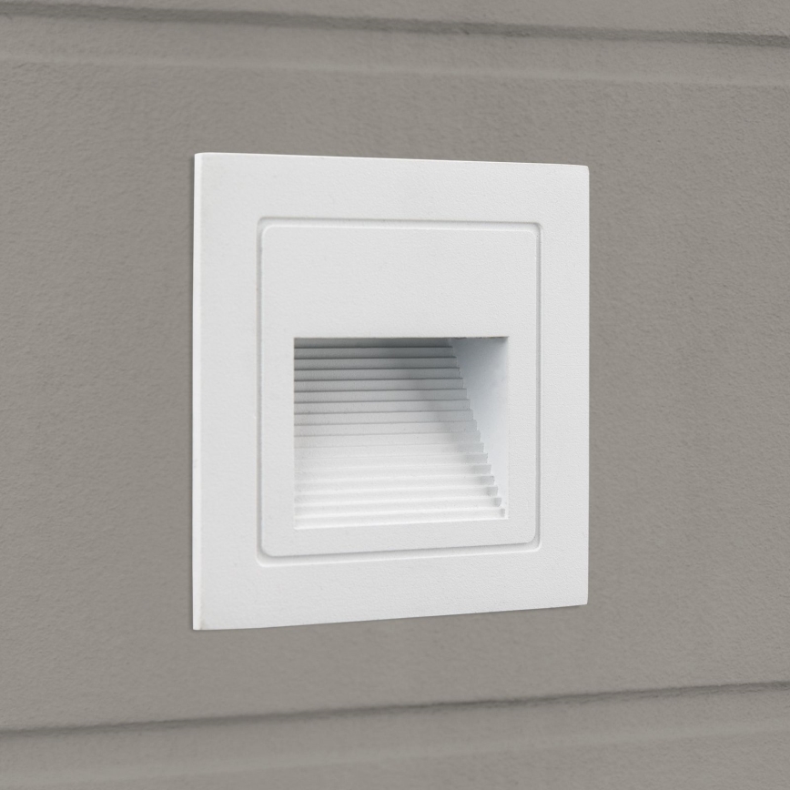 LED Lampada da incasso LORO LED/2W/230V IP65 bianco