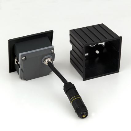LED Lampada da incasso LORO LED/2W/230V IP65 nero