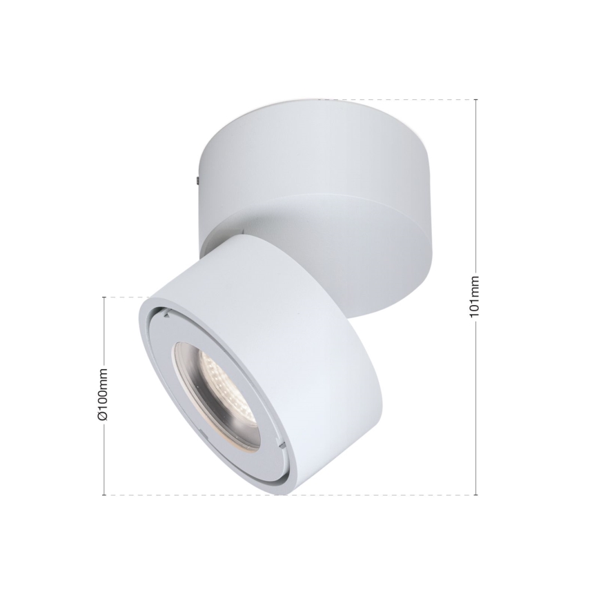 LED Dimmerabile bagno Luce Spot HARVEY LED/15W/230V IP65 bianco