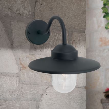Applique da esterno EDWARD 1xE27/60W/230V IP44 nero