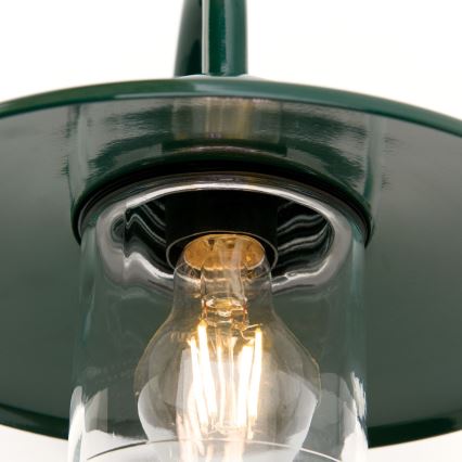 Applique da esterno EDWARD 1xE27/60W/230V IP44 verde