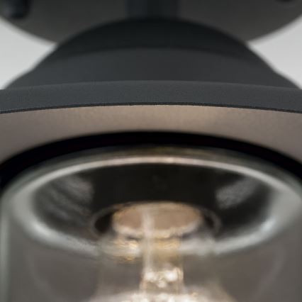 Plafoniera da esterno a soffitto EDWARD 1xE27/60W/230V IP44 antracite