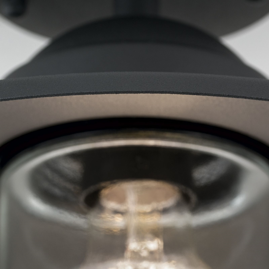 Plafoniera da esterno a soffitto EDWARD 1xE27/60W/230V IP44 antracite