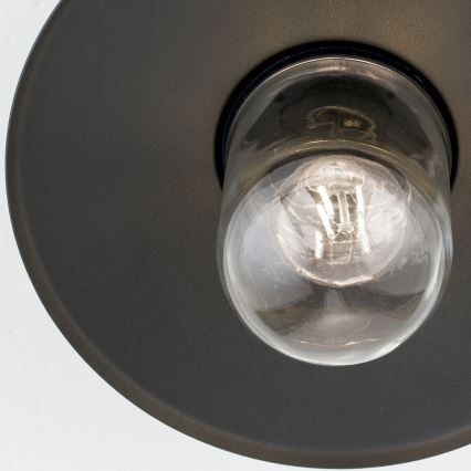 Plafoniera da esterno a soffitto EDWARD 1xE27/60W/230V IP44 antracite