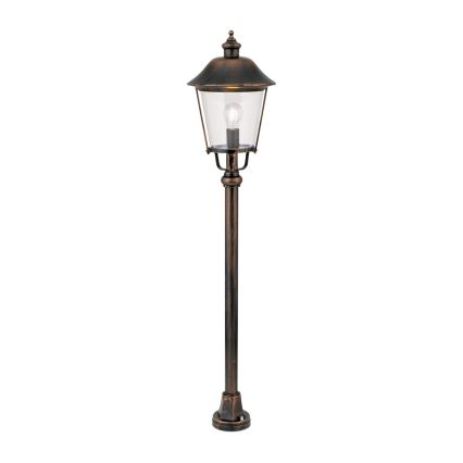 Lampada da esterno KENZO 1xE27/100W/230V IP44 bronzo/patina