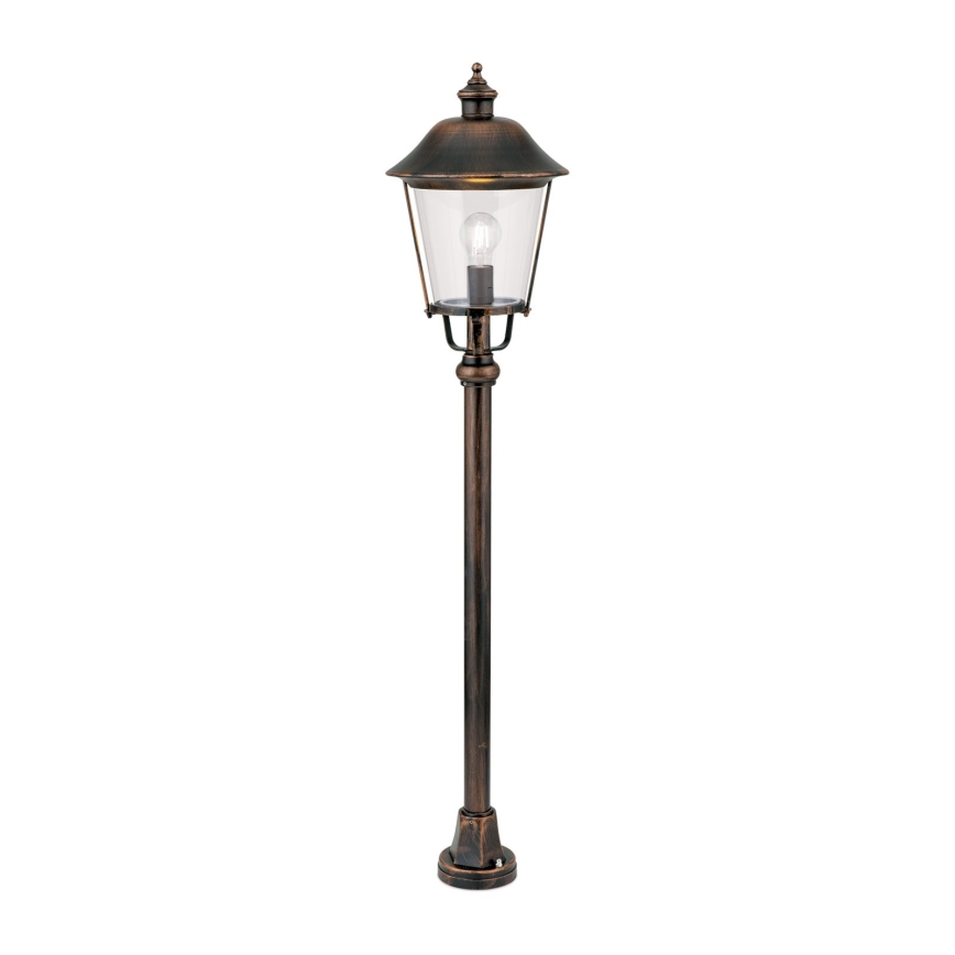 Lampada da esterno KENZO 1xE27/100W/230V IP44 bronzo/patina