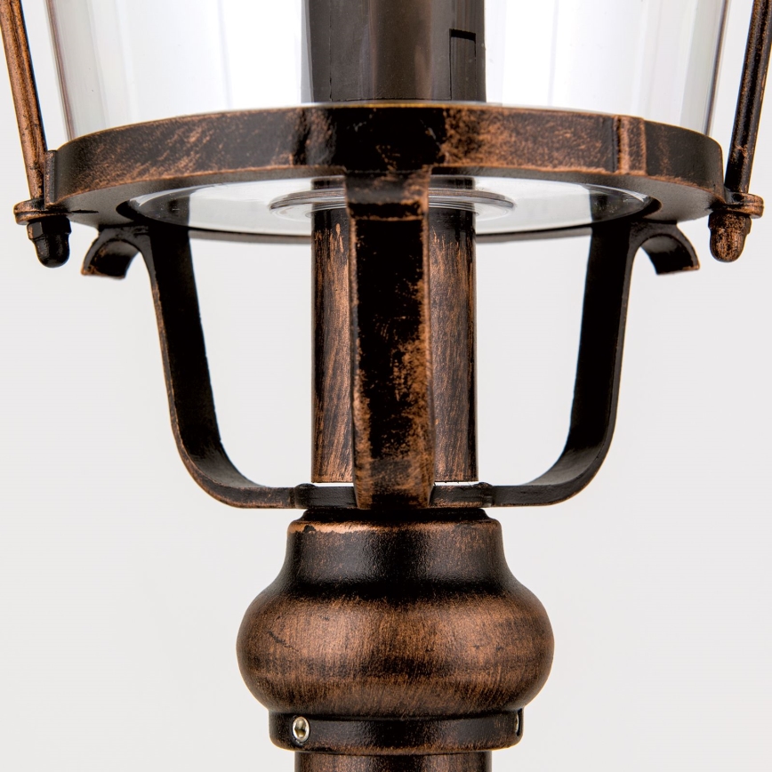 Lampada da esterno KENZO 1xE27/100W/230V IP44 bronzo/patina