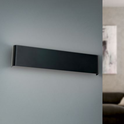 Lampada da parete LED ACCENT/14W/230V nera