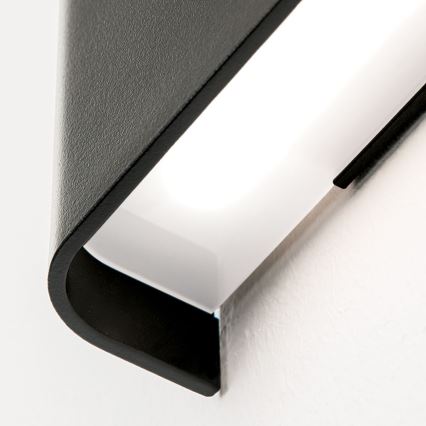 Lampada da parete LED ACCENT/14W/230V nera