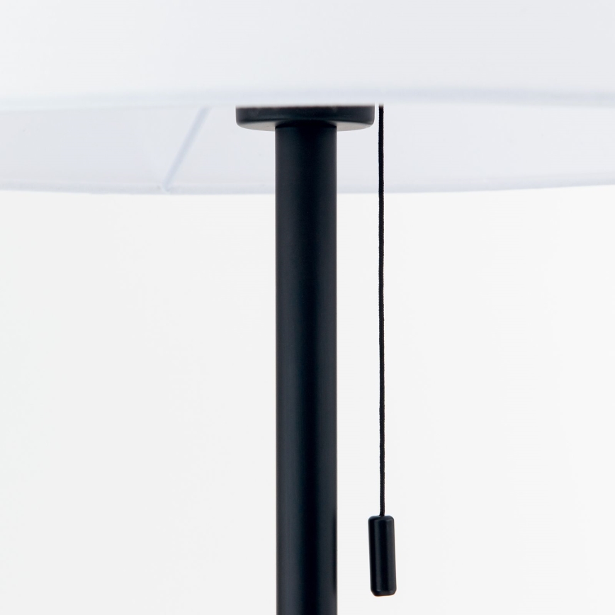 Lampada con piedistallo LUDWIG 1xE27/40W/230V bianco/nero