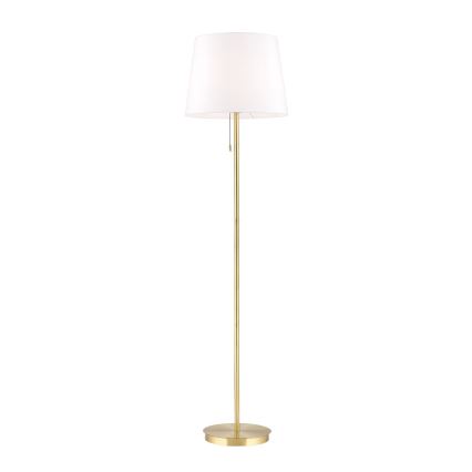 Lampada con piedistallo LUDWIG 1xE27/40W/230V bianco/oro