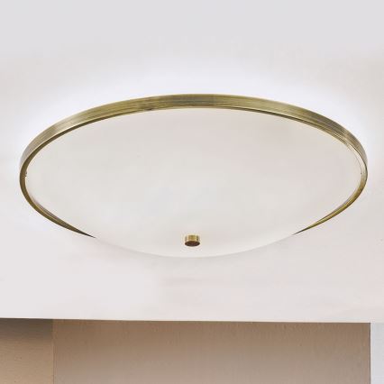 Plafoniera AIDA 5xE27/60W/230V diametro 56,5 cm ottone