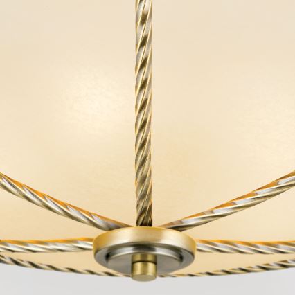 Plafoniera MAURO 5xE27/60W/230V diametro 56 cm bronzo