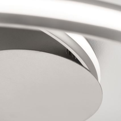 Plafoniera LED dimmerabile CIRCUS LED/30W/230V argento