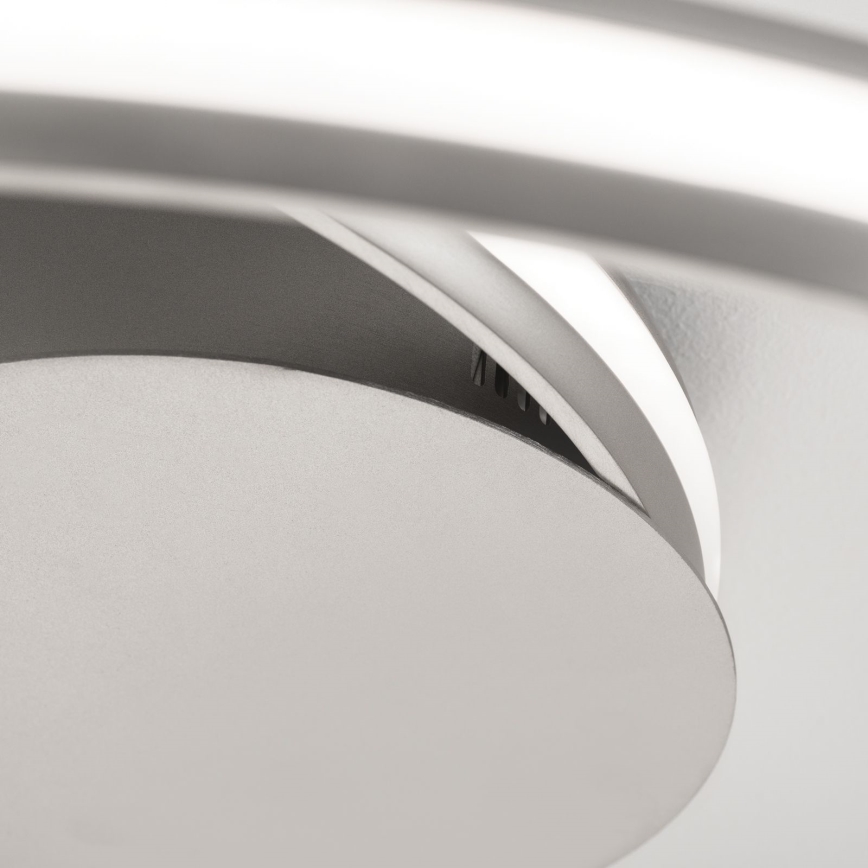 Plafoniera LED dimmerabile CIRCUS LED/30W/230V argento
