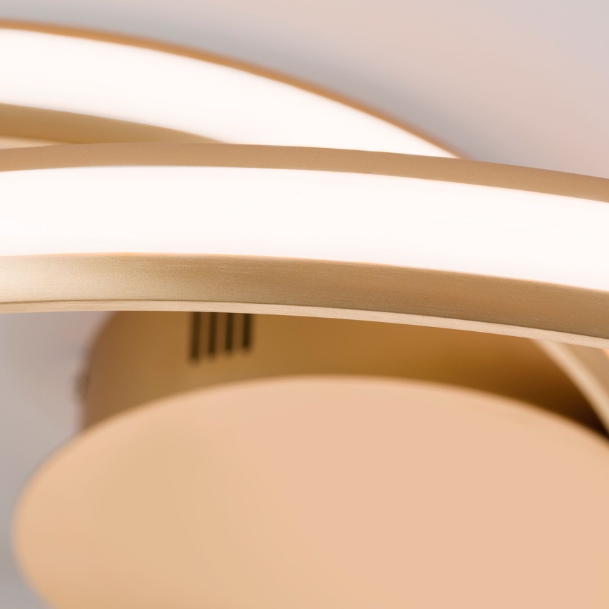 Plafoniera LED dimmerabile CIRCUS LED/30W/230V oro