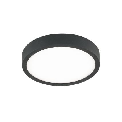 Plafoniera LED BULLY LED/12W/230V diametro 14 cm nero