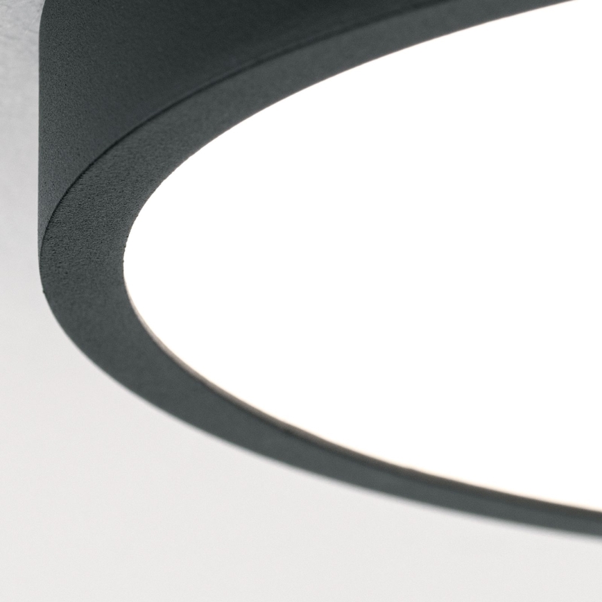 Plafoniera LED BULLY LED/12W/230V diametro 14 cm nero