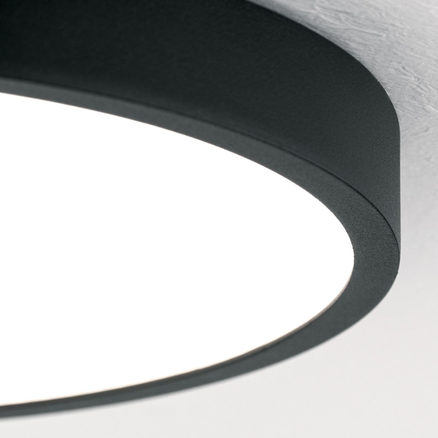 Plafoniera LED BULLY LED/24W/230V diametro 24 cm nero
