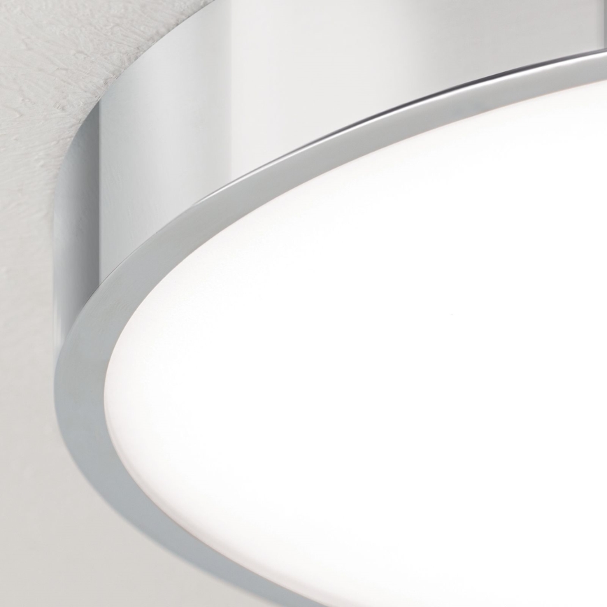 Plafoniera LED BULLY LED/28W/230V diametro 28 cm cromo lucido