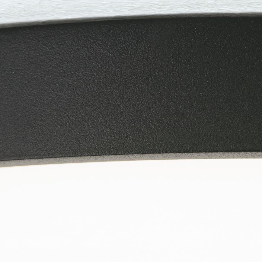 Plafoniera LED BULLY LED/28W/230V diametro 28 cm nero
