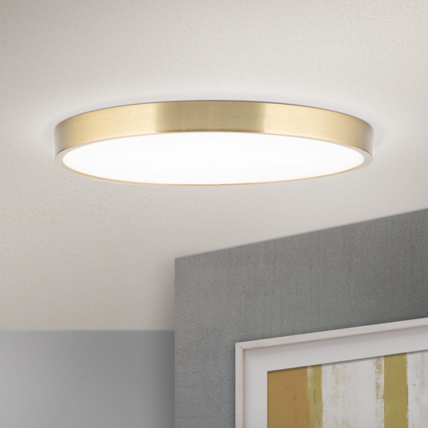 Plafoniera LED BULLY LED/28W/230V diametro 28 cm oro