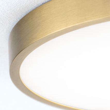 Plafoniera LED BULLY LED/28W/230V diametro 28 cm oro