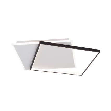 Plafoniera LED dimmerabile EMANUEL LED/50W/230V bianco/nero