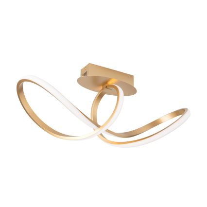 Lampadario a plafone LED dimmerabile CIRCUS LED/30W/230V oro