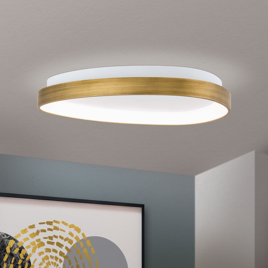 Plafoniera LED CHARLIE LED/35W/230V diametro 45 cm oro
