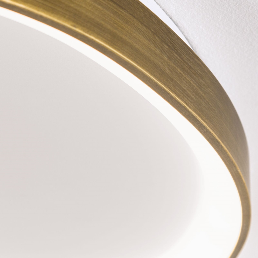 Plafoniera LED CHARLIE LED/48W/230V diametro 65 cm oro
