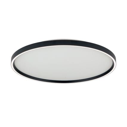 Plafoniera LED dimmerabile MASCA LED/47W/230V 2700/3350/4000K diametro 60 cm nero