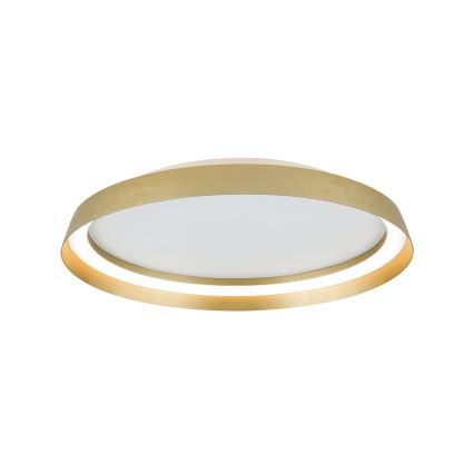 Plafoniera LED dimmerabile MANTA LED/38W/230V 2700/3000/4000K diametro 45 cm oro