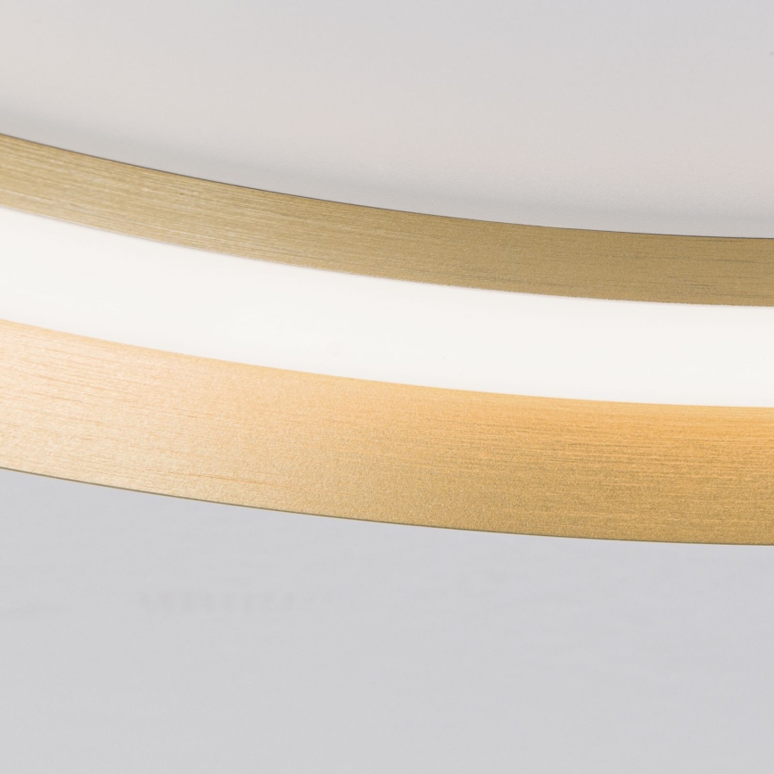 Plafoniera LED dimmerabile MANTA LED/38W/230V 2700/3000/4000K diametro 45 cm oro