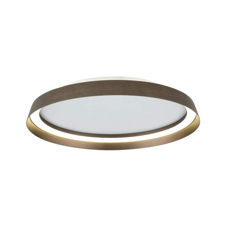 Plafoniera LED dimmerabile MANTA LED/38W/230V 2700/3000/4000K diametro 45 cm marrone