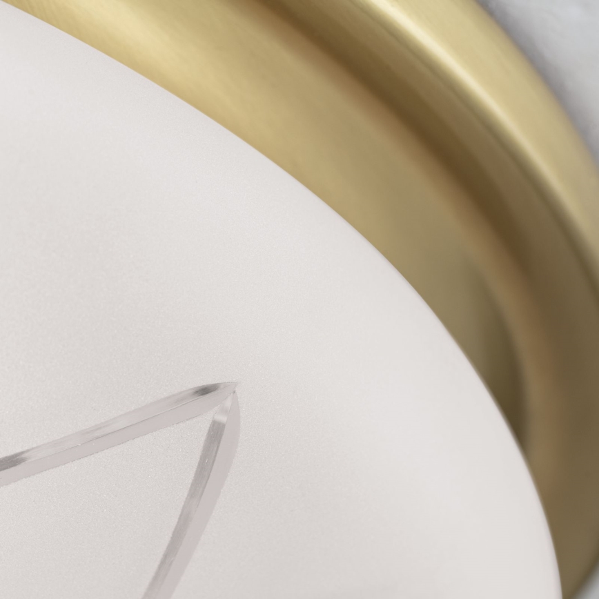 Plafoniera PORTO 2xE27/40W/230V diametro 37 cm oro