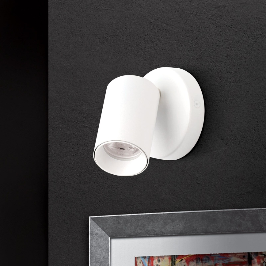 Faretto da parete SEAN 1xGU10/13W/230V bianco