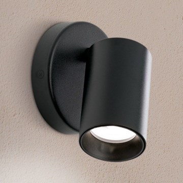 Orion - Faretto da parete SEAN 1xGU10/13W/230V nero