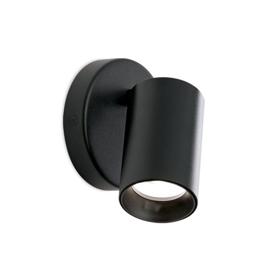 Faretto da parete SEAN 1xGU10/13W/230V nero