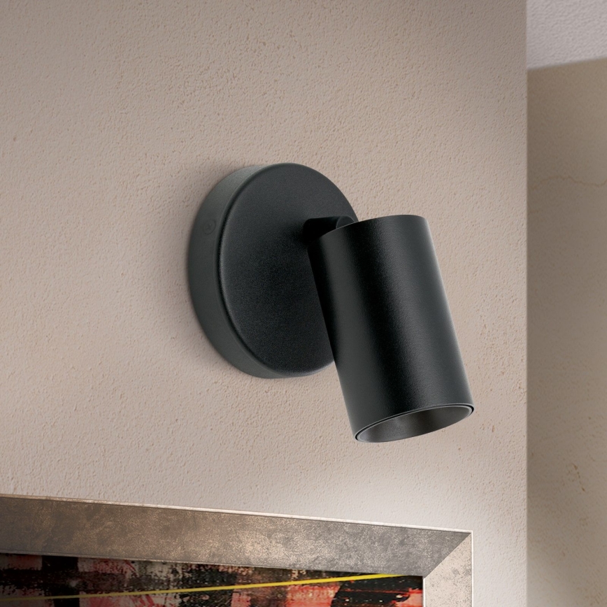 Faretto da parete SEAN 1xGU10/13W/230V nero