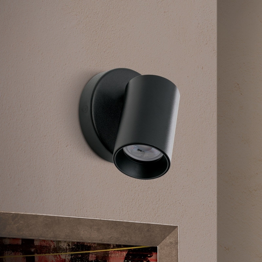 Faretto da parete SEAN 1xGU10/13W/230V nero