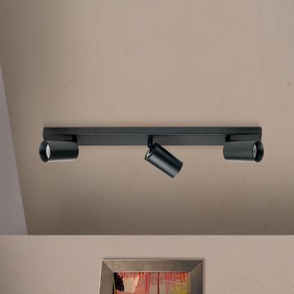 Faretto orientabile SEAN 3xGU10/13W/230V, nero