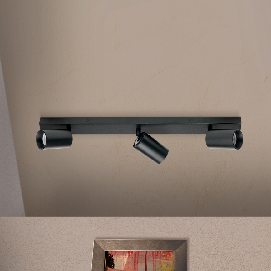 Faretto orientabile SEAN 3xGU10/13W/230V, nero