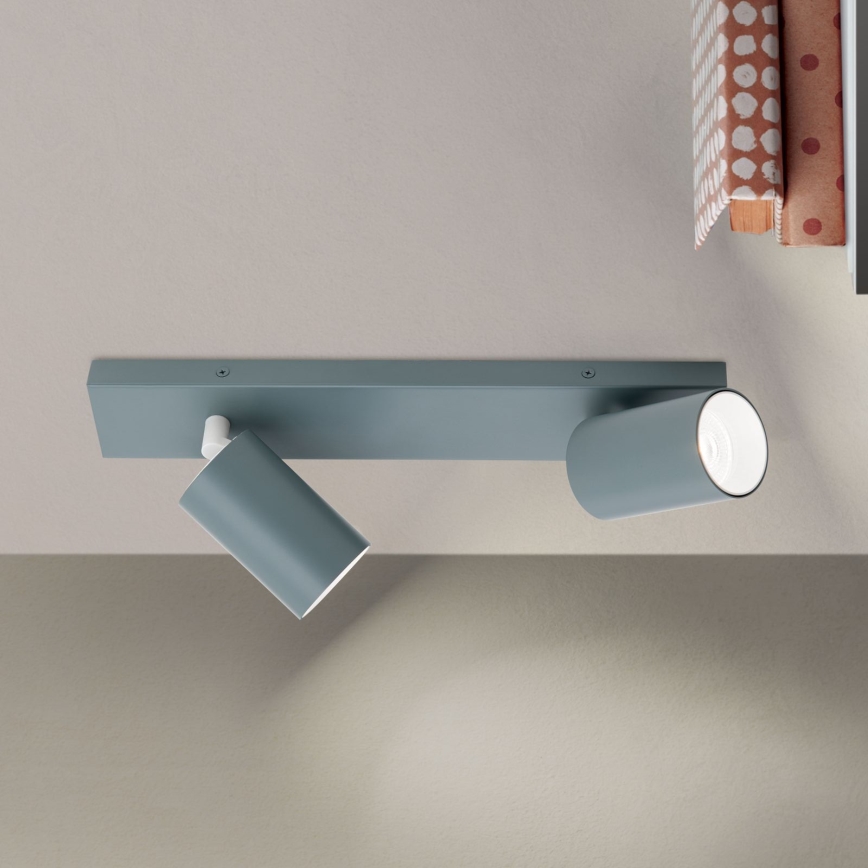 Faretto PENN 2xGU10/13W/230V grigio