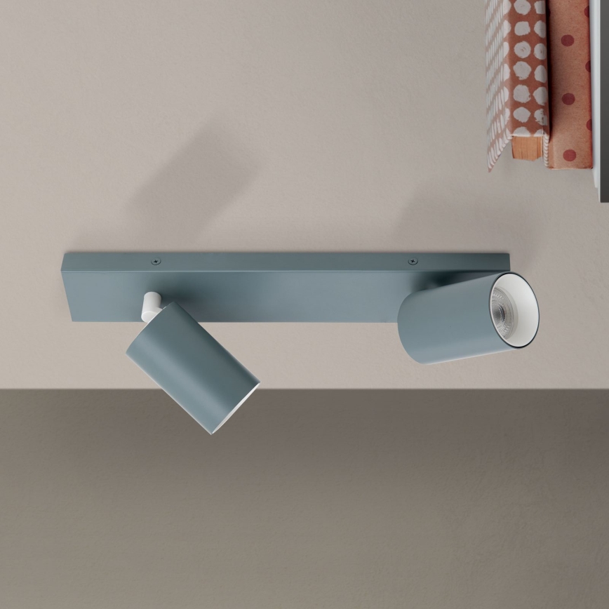 Faretto PENN 2xGU10/13W/230V grigio