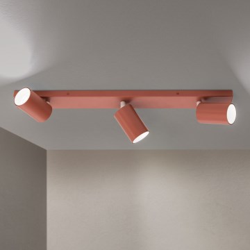 Orion - Faretto PENN 3xGU10/13W/230V colore mattone