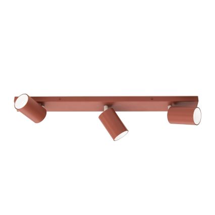 Faretto PENN 3xGU10/13W/230V colore mattone