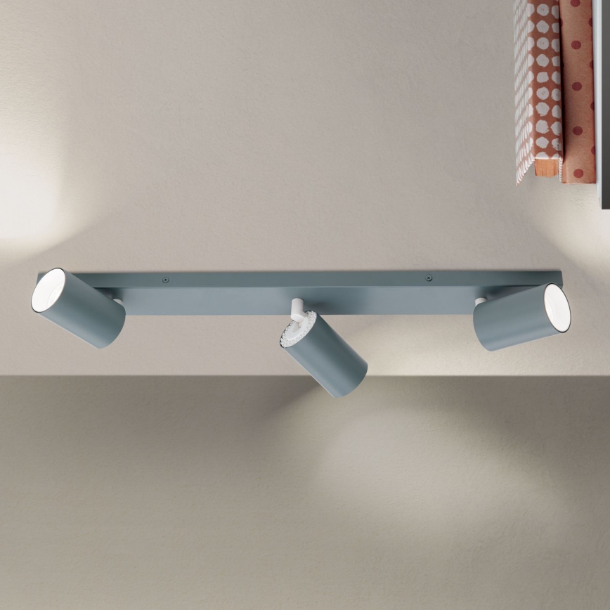 Faretto PENN 3xGU10/13W/230V grigio